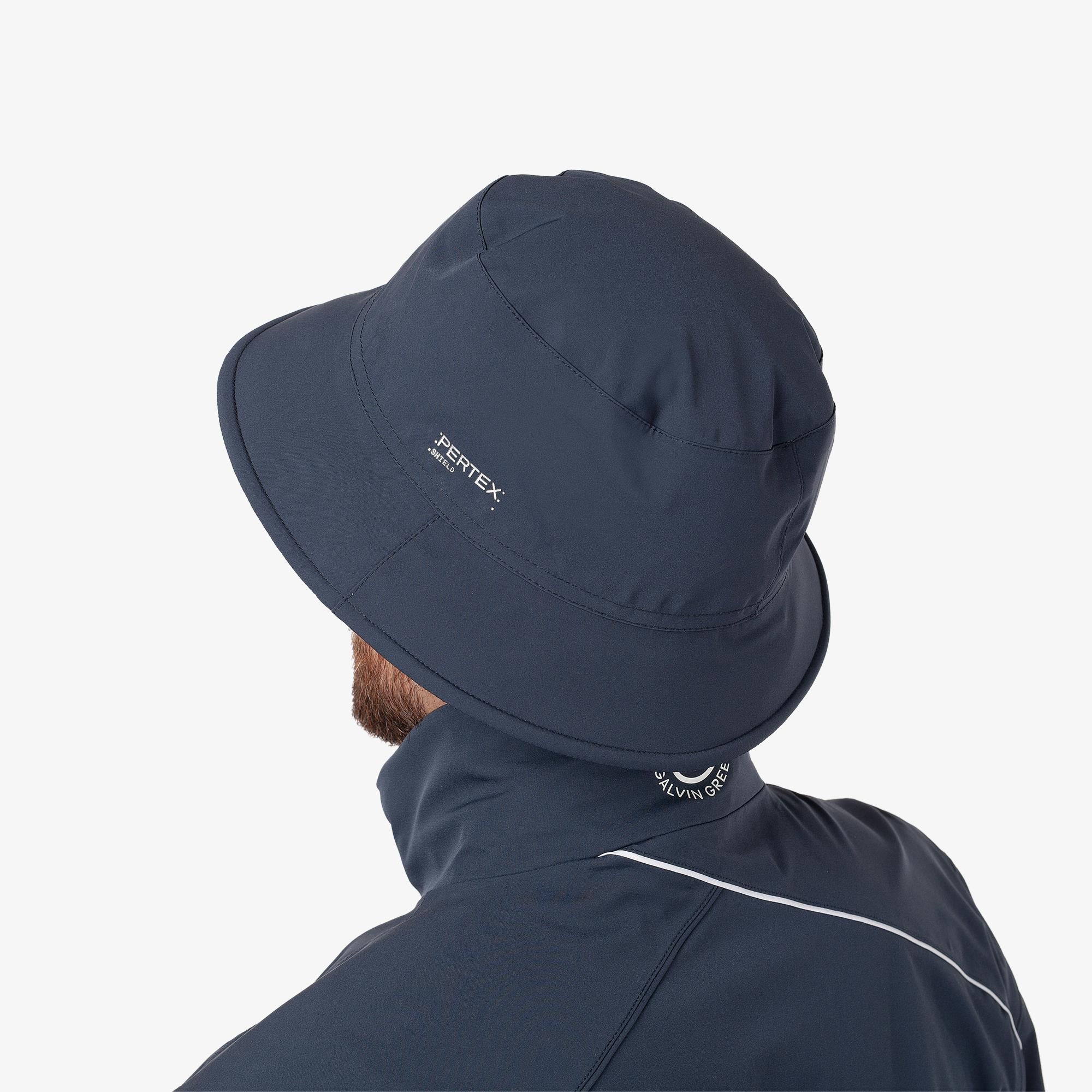 Galvin Green Aiden Dryvr Pertx Waterproof Bucket Hat Navy